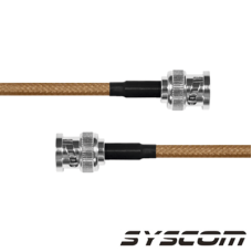 Jumper con Cable LP142 de 60 cm (23.62 pulgadas), con Conectores BNC Macho a BNC Macho.