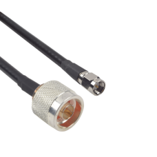 Cable LMR-240UF (Ultra Flex) de 60 cm (23.62 pulgadas) con Conectores N Macho y SMA Macho.