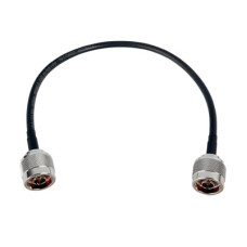 Jumper de 30 cm (11.81 Pulgadas) Fabricado con Cable RG-58U-SYS, Conectores N en Ambos Extremos Jumper de 30 cm (11.81 Pulgadas) Fabricado con Cable RG-58U-SYS, Conectores N en Ambos Extremos