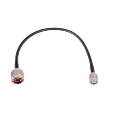 Jumper de 30 cm (11.81 pulgadas) Fabricado con Cable RG-58U-SYS, Conector N y Conector TNC en el Otro Extremo Jumper de 30 cm (11.81 pulgadas) Fabricado con Cable RG-58U-SYS, Conector N y Conector TNC en el Otro Extremo