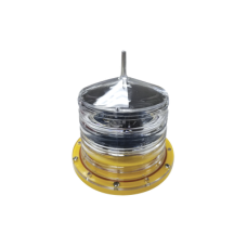 Estrobo led para Obstrucción Autónoma con Led Color Rojo con Panel Solar (Luz Fija o Estroboscópica configurable) / No incluye montaje