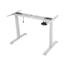 Base de Escritorio Motorizado Profesional / Altura Ajustable 60-125cm / Estructura Estable / Funcionamiento Suave / 3 Preset de Posiciones / Color Blanco / Soporta hasta 100Kg de carga