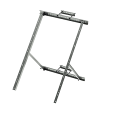 Montaje para Panel Solar de Poste o Torre Galvanizado Electrolítico (Ver Compatibilidad).