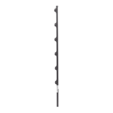 Poste con 6 Aisladores de PASO  para Cerca Electrificada. Tubo Galva. de 1.4m, cal. 18 de 1