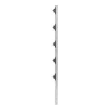 Poste de Paso de 1.2m para Cerca Electrificada de PTR Cuadrado de Aluminio de 1