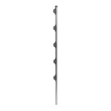 Poste de Paso de 1.2m para Cerca Electrificada.Tubo Galvanizado cal. 18 de 1