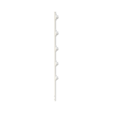 Poste con 5 Aisladores de PASO  para Cerca Electrificada. Tubo Galvanizado de 1.2m, cal. 18 de 1