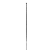 Poste de Esquina de 1m para Cerca Electrificada de Tubo Galvanizado cal. 18 de 1