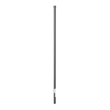 Poste de Esquina Negro de 1.2m para Cerca Electrificada de Tubo Galvanizado cal. 18 de 1