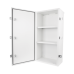 Gabinete para instalación de 3 Baterías PL110D12, Fabricado en Lámina Galvanizada, Accesorios para piso o poste (No incluidos)