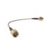 Jumper de 14.5 cms (RG-316) n conectores para equipos ROCKET cos SMA macho inversos.