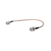 Jumper de 30.5 cm con cable RG142 BNC Macho a BNC Macho.