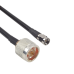 Cable LMR-240UF (Ultra Flex) de 60 cm (23.62 pulgadas) con Conectores N Macho y SMA Macho.