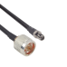 Cable LMR-240 de 60 cm (23.62 pulgadas) con Conectores N Macho y SMA Hembra.