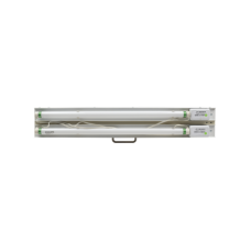 Lámpara de Emergencia con Focos de 40 W con Carcasa de Acero. 5 Horas de Respaldo.