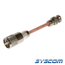 Cable RG142, con conectores BNC Macho /UHF (PL-259) Macho. Cable RG142, con conectores BNC Macho /UHF (PL-259) Macho.
