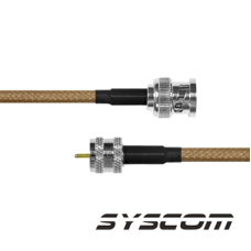 Jumper de 30cm con cable Cable LP142 con conectores BNC MACHO/MINI UHF MACHO. Jumper de 30cm con cable Cable LP142 con conectores BNC MACHO/MINI UHF MACHO.