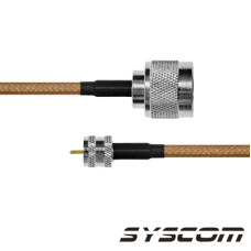 Cable RG142, con conectores N Macho / MINI UHF Macho. Cable RG142, con conectores N Macho / MINI UHF Macho.