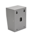 Cubierta Industrial para montaje de Porteros IP Fanvil y Grandstream, pintura electrostática color gris.