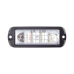Luz Auxiliar Ultra Brillante X13 de 4 LEDs, Color Azul, con mica transparente