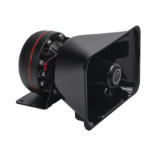 Bocina de uso Rudo, de 100 W, Alto Rendimiento y Base en Aluminio, 8 Ohms de Impedancia