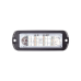 Luz Auxiliar Ultra Brillante de 8 LED's en color Rojo/Azul con mica transparente