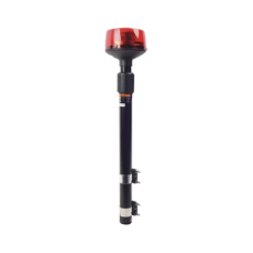 Luz telescópica Ultra Brillante para motocicleta, color Rojo