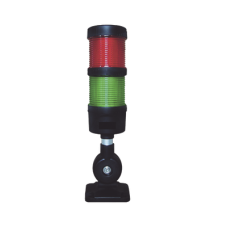 Torre LED Indicadora de estado de 2 niveles color Rojo y Verde, con Buzzer integrado a 85 dB, a 24 VCD con Montaje incluido de 60 mm de diámetro Torre LED Indicadora de estado de 2 niveles color Rojo y Verde, con Buzzer integrado a 85 dB, a 24 VCD con Montaje incluido de 60 mm de diámetro