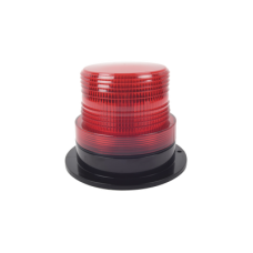 Burbuja Brillante de Larga Vida Útil, con 8 LEDs Color Rojo, Domo Rojo, 12Vcd