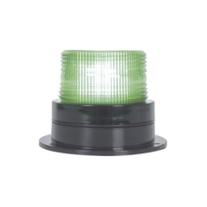 Burbuja Brillante de Larga Vida Útil, con 8 LEDs Color Verde, Domo Verde, 110 Vca