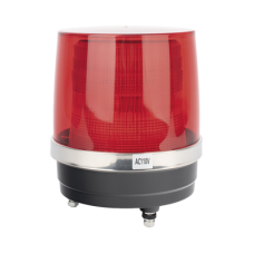 Burbuja Brillante de Larga Vida Útil, Con 150 LEDs, Color Rojo, Domo Rojo, 110 Vca