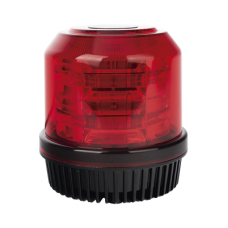 Burbuja brillante de 12 LEDs, color rojo, montaje fijo