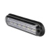 Luz Auxiliar Ultra Brillante  IP67 de 6 LEDs, Color Rojo/Claro, con mica transparente y bisel negro