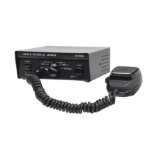 Sirena Vehicular de 100W de Potencia, Con Switch Giratorio de 6 posiciones y Micrófono Integrado de Uso Rudo