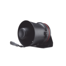 Bocina de uso Rudo para Motocicleta de 100 W, Alto Rendimiento y Base en Aluminio, 8 Ohm de Impedancia