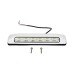Luz de Escena, 6 LED, IP67, con bisel color blanco, Ideal para Ambulancias y Vehiculos de trabajo