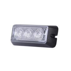 Luz auxiliar brillante con 3 LEDs, color ámbar, mica transparente