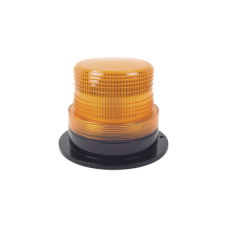 Burbuja brillante  de Larga Vida Útil con 8 LEDs, color ámbar, domo ámbar, 12Vcd