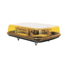 Mini Barra con 18 Poderosos LEDs, Color Ámbar Con Montaje Fijo de Tornillos Mini Barra con 18 Poderosos LEDs, Color Ámbar Con Montaje Fijo de Tornillos