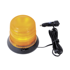 Burbuja Brillante de 6 LEDs, Color Ámbar con Montaje Magnético