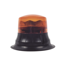 Burbuja LED giratoria de color ámbar, 9 LEDs, montaje magnético