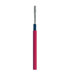 Cable Fotovoltaico Rojo / Cobre Estañado / 6 mm² (10 AWG) / 2000V / Rollo 100m / UL 4703 y TUV
