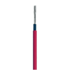 Cable Fotovoltaico Rojo / Cobre Estañado / 6 mm² (10 AWG) / 2000V / Rollo 500m / UL 4703 y TUV