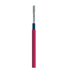 Cable Fotovoltaico Rojo/ Cobre Estañado / 4 mm² (12 AWG) / 2000V / Rollo de 100 m / / UL 4703 y TUV