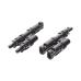 Conector MC-4 Doble para Módulos Fotovoltaicos