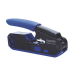 Pinza SLIM para Corte y Terminado de Plugs RJ45/RJ11, Acero al Carbón y Mango Ergonómico.