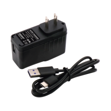 Adaptador de pared de 5 Vcc, @ 3 A con micro-USB tipo C