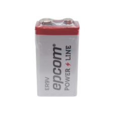 Pila 9V @ 1200 mAh / Alta Capacidad ( No recargable )