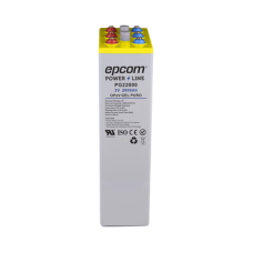 Batería de GEL PURO OPzV / 2 V @ 2,000 Ah / Ciclo profundo /Uso en Aplicaciones Fotovoltaicas y de Respald