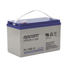 Batería 12 Vcc / 110 Ah / Ciclo Profundo / AGM-VRLA / Uso en Aplicación Fotovoltaica /Terminales Tipo Tornillo HEX M6